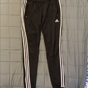 Adidas ankle zip sweats